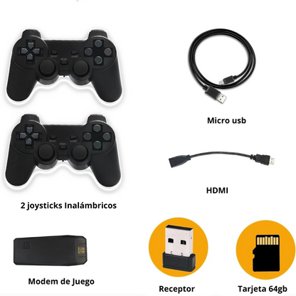 Consola retro con 10.000 juegos Clásicos