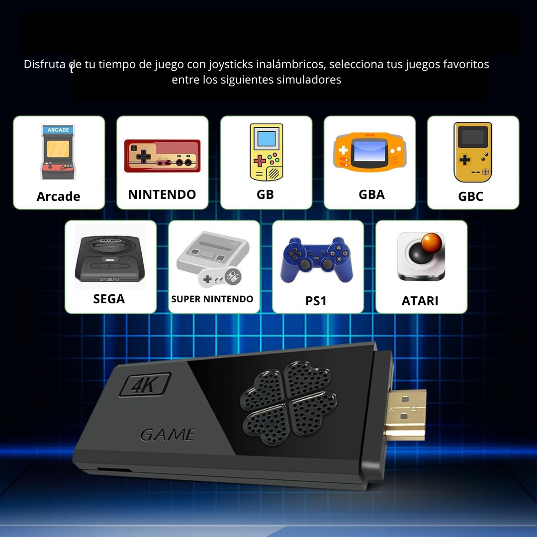 Consola retro con 10.000 juegos Clásicos