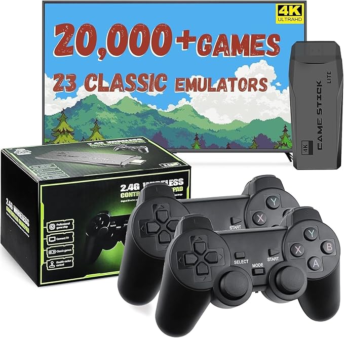 Consola retro con 10.000 juegos Clásicos