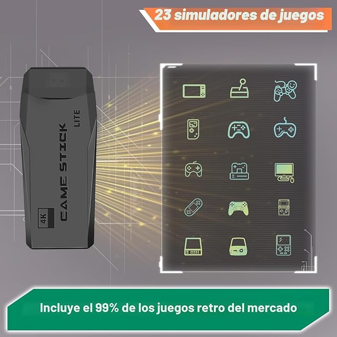 Consola retro con 10.000 juegos Clásicos